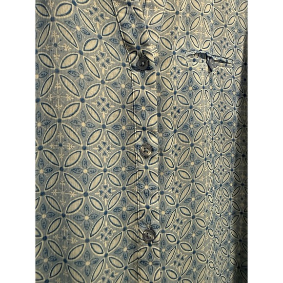 Kut from the Kloth Sheer Womens Size Small Long Sleeve Button Down V-neck Blouse - Picture 3 of 9